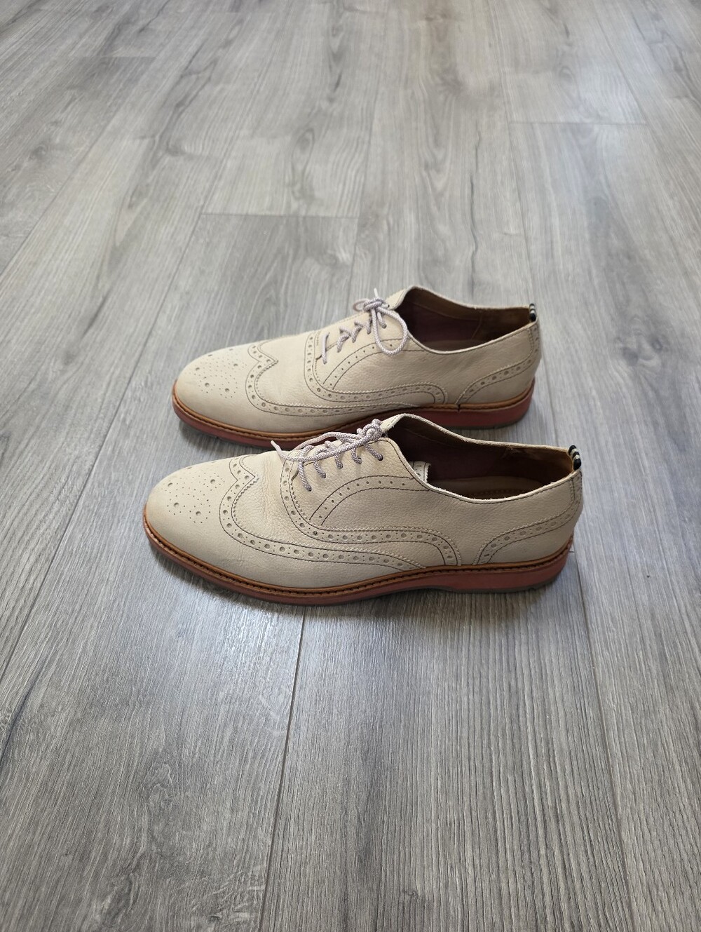 Cole Haan Wingtip Oxford Dress Shoes Mens Size 10.5